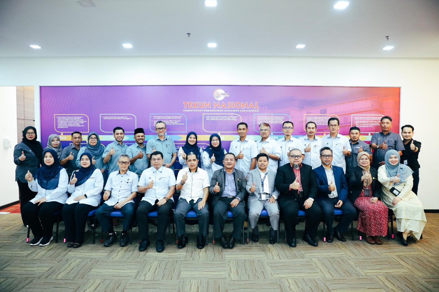 YPKT Adakan Kunjungan Hormat ke TEKUN Nasional Bincang Kerjasama Strategik