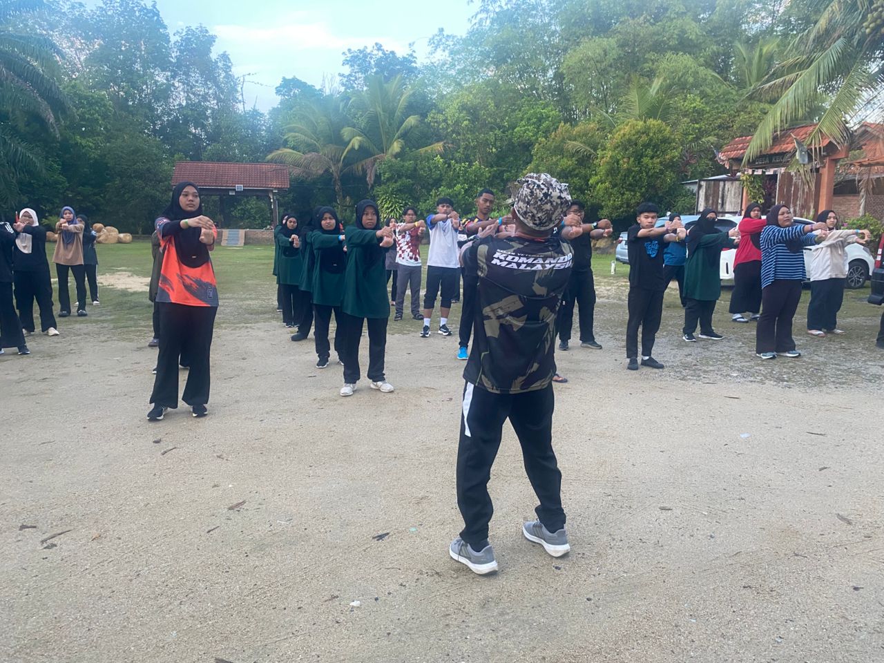 senaman pagi